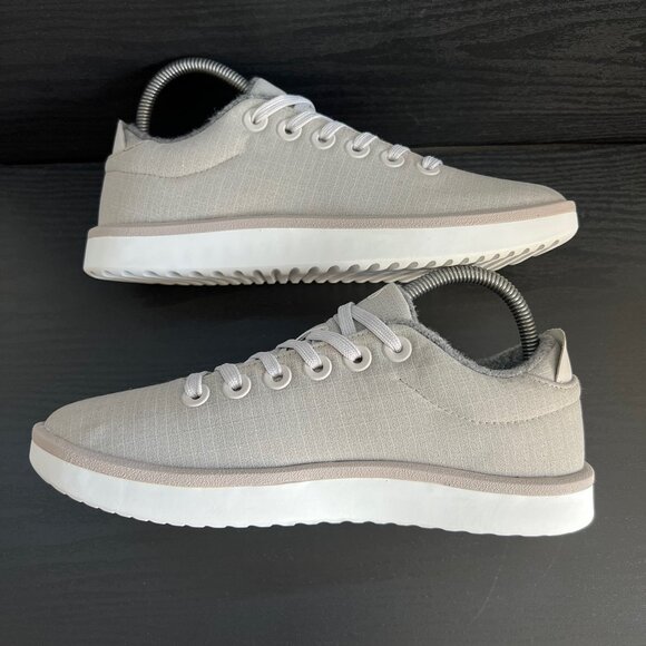 COPY - Allbirds Women’s Wool Pipers Woven Sneaker Sz 8 Pewter Grey Blizzard EUC - Picture 7 of 9